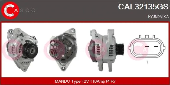 Alternator (CAL32135GS)