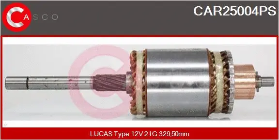 Armature, starter (CAR25004PS)