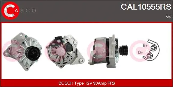 Alternator (CAL10555RS)