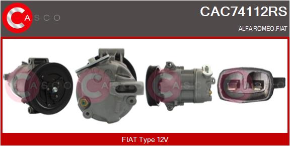 Compressor, air conditioning (CAC74112RS)