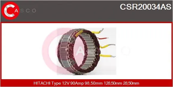 Stator, alternator (CSR20034AS)