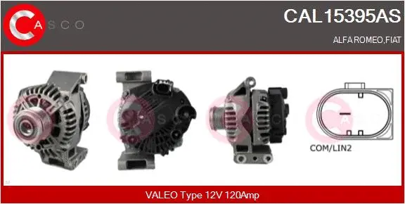 Alternator (CAL15395AS)
