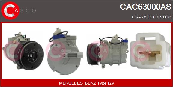 Compressor, air conditioning (CAC63000AS)