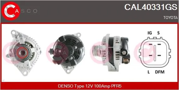 Alternator (CAL40331GS)