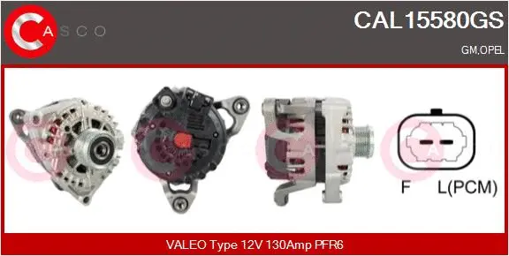 Alternator (CAL15580GS)