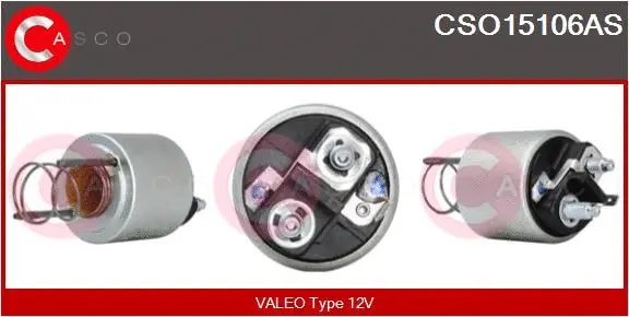 Solenoid Switch, starter (CSO15106AS)
