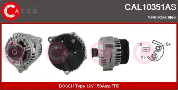Alternator (CAL10351AS)
