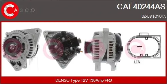 Alternator (CAL40244AS)