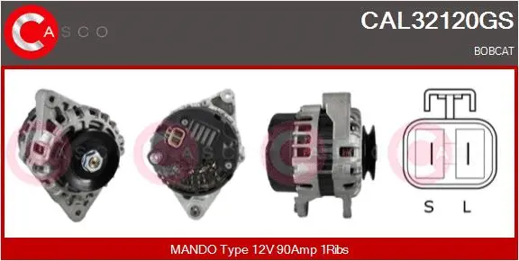 Alternator (CAL32120GS)