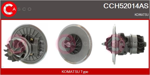 Core assembly, turbocharger (CCH52014AS)