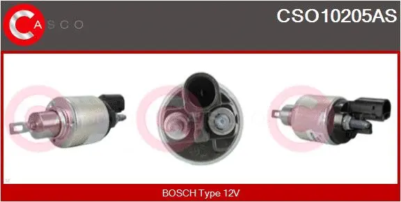 Solenoid Switch, starter (CSO10205AS)