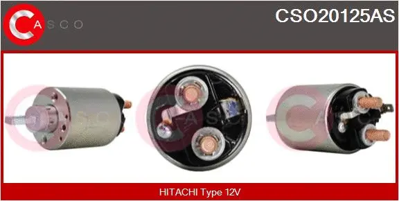 Solenoid Switch, starter (CSO20125AS)