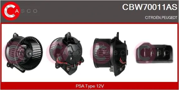 Interior Blower (CBW70011AS)