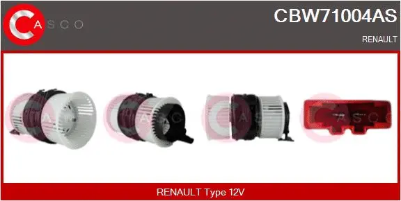 Interior Blower (CBW71004AS)