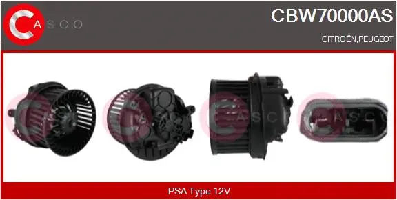 Interior Blower (CBW70000AS)