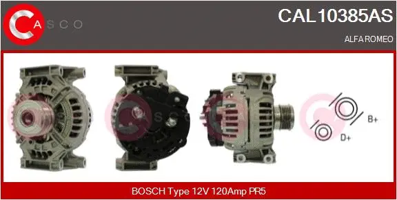 Alternator (CAL10385AS)