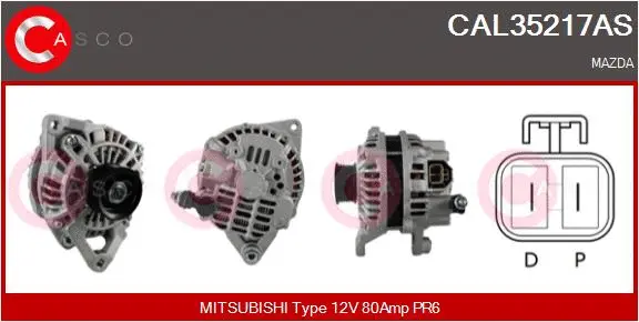 Alternator (CAL35217AS)