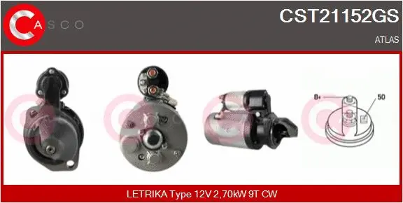 Starter (CST21152GS)