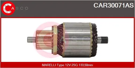 Armature, starter (CAR30071AS)