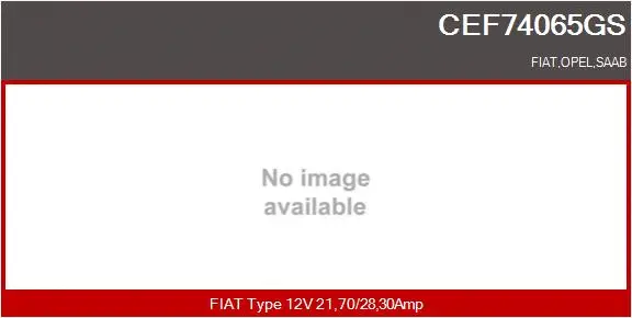 Electric Motor, radiator fan (CEF74065GS)