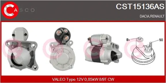Starter (CST15136AS)