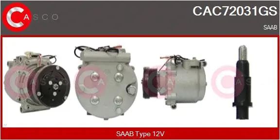 Compressor, air conditioning (CAC72031GS)