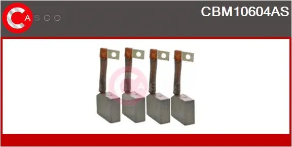 Carbon Brush, starter (CBM10604AS)