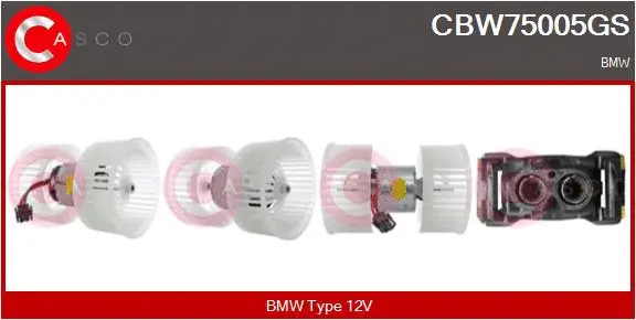 Interior Blower (CBW75005GS)