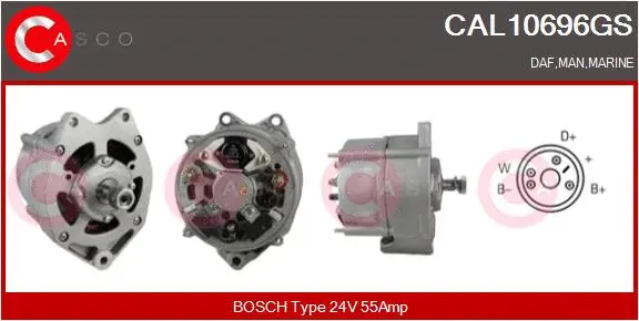 Alternator (CAL10696GS)