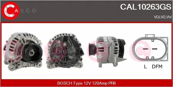 Alternator (CAL10263GS)