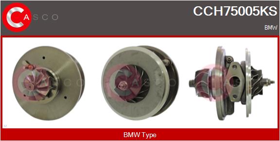 Core assembly, turbocharger (CCH75005KS)