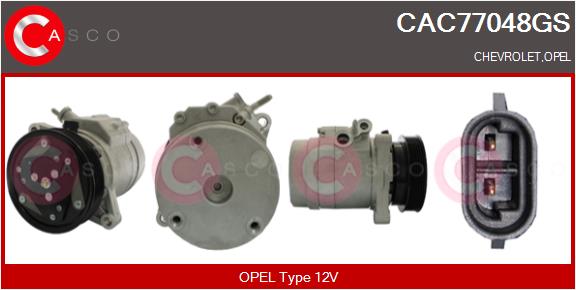 Compressor, air conditioning (CAC77048GS)