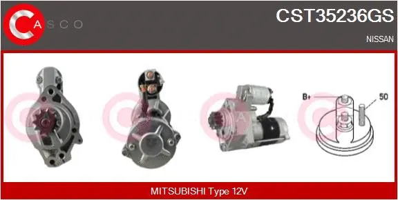 Starter (CST35236GS)
