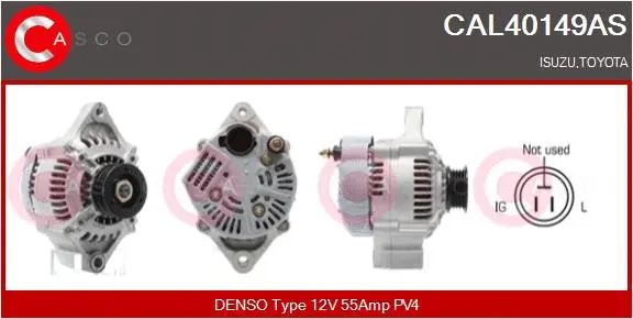 Alternator (CAL40149AS)