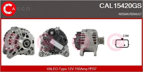 Alternator (CAL15420GS)
