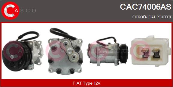 Compressor, air conditioning (CAC74006AS)