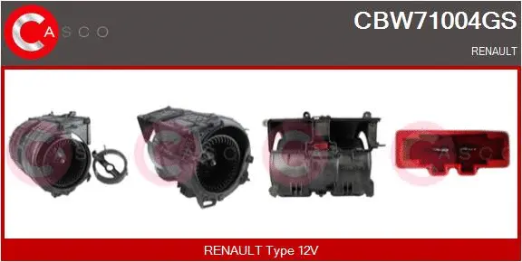 Interior Blower (CBW71004GS)