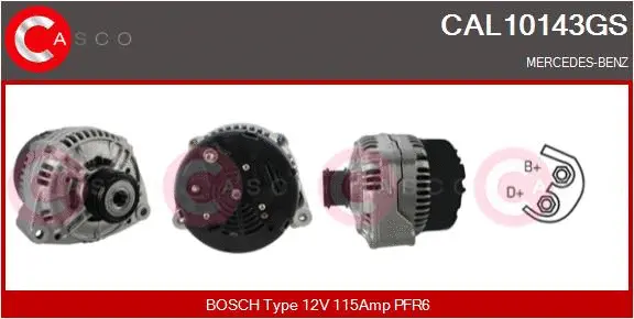 Alternator (CAL10143GS)