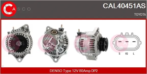 Alternator (CAL40451AS)