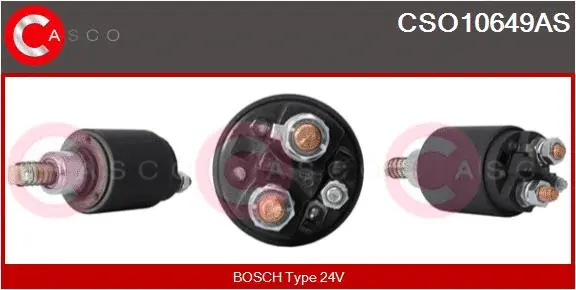 Solenoid Switch, starter (CSO10649AS)