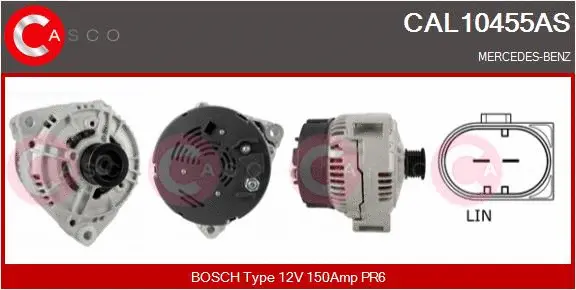 Alternator (CAL10455AS)