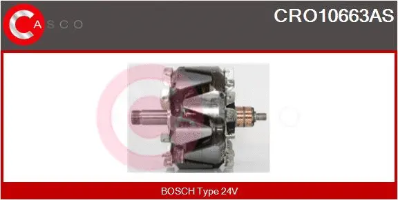Rotor, alternator (CRO10663AS)