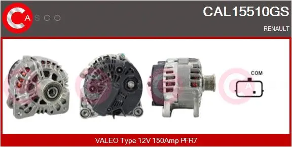 Alternator (CAL15510GS)