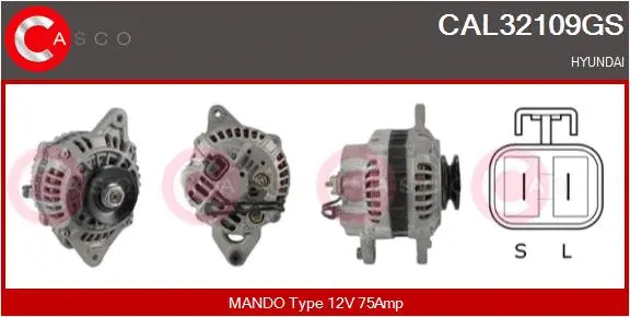 Alternator (CAL32109GS)