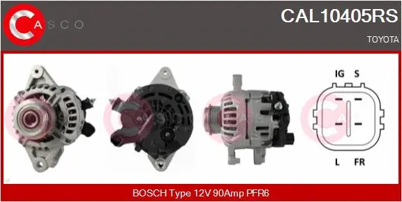 Alternator (CAL10405RS)