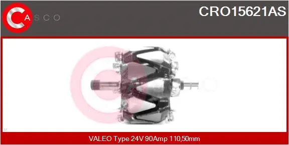 Rotor, alternator (CRO15621AS)