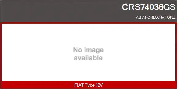 Series resistor, electric motor (radiator fan) (CRS74036GS)