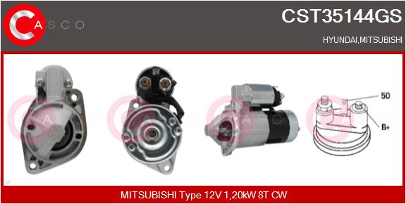 Starter (CST35144GS)