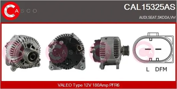 Alternator (CAL15325AS)