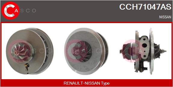 Core assembly, turbocharger (CCH71047AS)